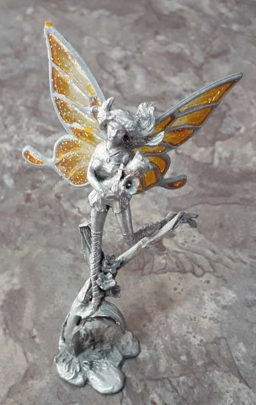 Fairy with Yellow Wings (+free shipping)